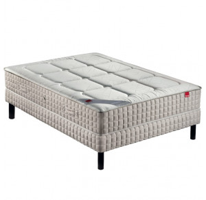 JOYA, Sommier Confort Ferme et Pieds