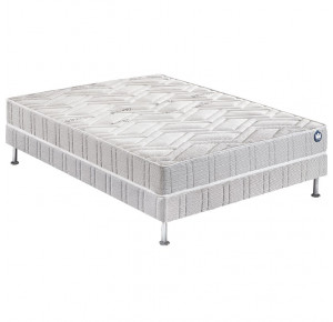 INOX, Sommier Confort Ferme et Pieds