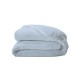 housse de couette 100% COTON UNI CELESTE