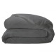 housse de couette SATIN GRAPHITE