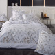 drap plat PERCALE PLUMES