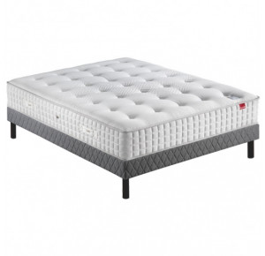 PARURE 2, Sommier Confort Ferme + Pieds
