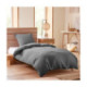 Parure de couette -NID D'ABEILLE- pour matelas 90x190
