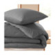 Parure de couette -NID D'ABEILLE- pour matelas 90x190