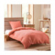 Parure de couette -NID D'ABEILLE- pour matelas 90x190