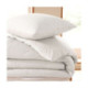 Parure de couette -NID D'ABEILLE- pour matelas 90x190