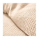 Parure de couette -NID D'ABEILLE- pour un matelas 140x190 ou 160x200