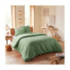 Parure de couette -NID D'ABEILLE- pour un matelas 140x190 ou 160x200