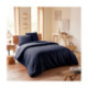 Parure de couette -NID D'ABEILLE- pour un matelas 140x190 ou 160x200