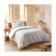 Parure de couette -NID D'ABEILLE- pour un matelas 140x190 ou 160x200
