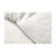 Parure de couette -NID D'ABEILLE- pour matelas en 160x200 ou 180x200