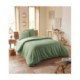 Parure de couette -NID D'ABEILLE- pour matelas en 160x200 ou 180x200