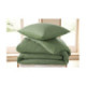 Parure de couette -NID D'ABEILLE- pour matelas en 160x200 ou 180x200