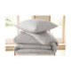 Parure de couette -NID D'ABEILLE- pour matelas en 160x200 ou 180x200