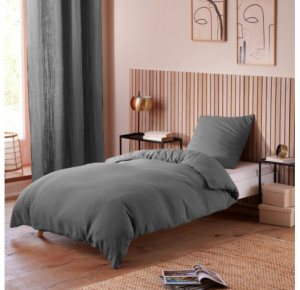 Parure de Draps 3 Pièces -GAZE DE COTON- pour matelas 90x190