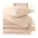 Parure de Draps 3 Pièces -GAZE DE COTON- pour matelas 90x190