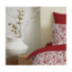 Pack Complet Housse de couette Imprimé BERANGERE ROUGE