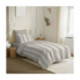 Pack Complet Housse de couette Imprimé DEAUVILLE BEIGE