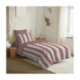 Pack Complet Housse de couette Imprimé DEAUVILLE POURPRE