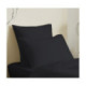 Pack Complet Housse de couette Unicolore Noir