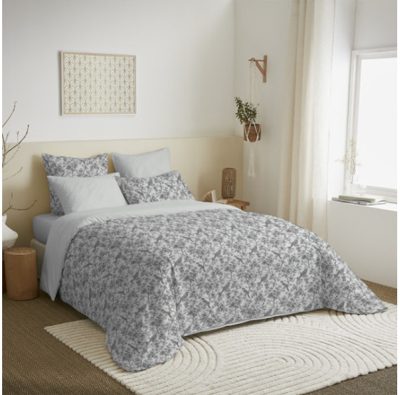 Pack Complet Housse de couette Imprimé BERANGERE NUAGE