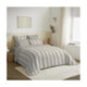 Pack Complet Housse de couette Imprimé DEAUVILLE BEIGE