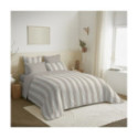 Pack Complet Housse de couette Imprimé DEAUVILLE BEIGE