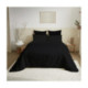 Pack Complet Housse de couette Unicolore Noir
