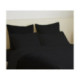Pack Complet Housse de couette Unicolore Noir