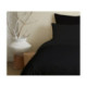 Pack Complet Housse de couette Unicolore Noir