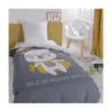 Parure de Couette 2 Pieces -100% COTON- SUPERHEROS pour matelas 90x190