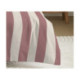 Parure de Couette 2 Pieces 100% Coton 140x200 cm DEAUVILLE POURPRE