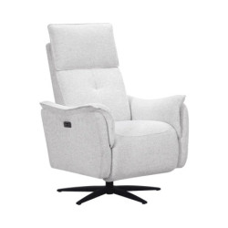 Fauteuil Pivotant Électrique Celestia - Bi-Moteur 360°, Fabriqué en France