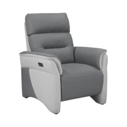 Fauteuil Électrique Vela - Têtière Électrique, Fabriqué en France, Garantie 2 ans