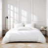 Coton Pur Parure de couette satin de coton brodé Autrefois