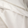 Coton Pur Parure de couette satin de coton brodé Autrefois