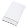 Coton Pur Drap plat satin de coton brodé Autrefois