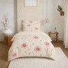 Coton Pur Pack housse de couette et drap housse imprimé 100 % coton – bonnet 30 cm