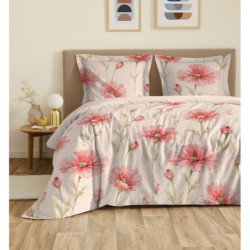 Coton Pur Parure de draps imprimée 100 % coton