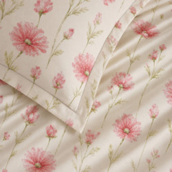 Coton Pur Parure de draps imprimée 100 % coton