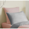 Coton Pur Pack housse de couette et drap housse bicolore 100 % coton
