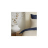 Coton Pur Pack housse de couette et drap housse bicolore 100 % coton