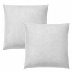 Coton Pur Lot de 2 taies d'oreiller imperméables en coton Duo Protect