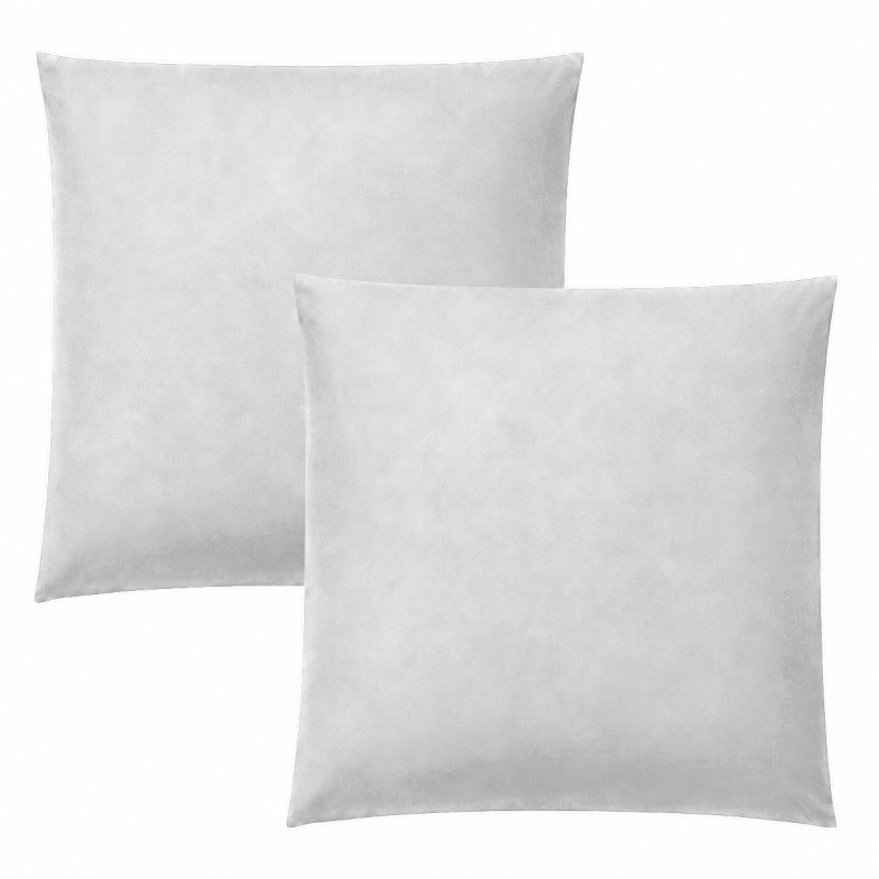 Coton Pur Lot de 2 taies d'oreiller imperméables en coton Duo Protect
