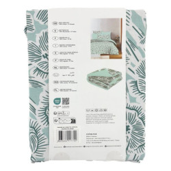 Coton Pur Pack housse de couette et drap housse imprimé 100 % coton – bonnet 25 cm