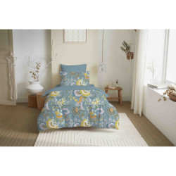 Coton Pur Pack housse de couette et drap housse imprimé 100 % coton – bonnet 25 cm