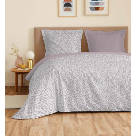 Parure de draps 4 pièces "Grande largeur" 100% coton / 57 fils/cm² Diana Blush 140x190
