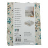Coton Pur Parure de couette réversible 1 personne 100 % coton