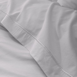Coton Pur Drap plat percale de coton peigné 80 fils