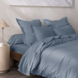 Coton Pur Drap plat percale de coton peigné 80 fils